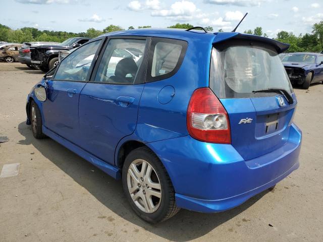 JHMGD38667S007500 - 2007 HONDA FIT S 蓝色 照片 2