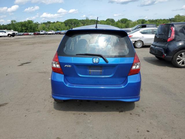 JHMGD38667S007500 - 2007 HONDA FIT S BLUE photo 6