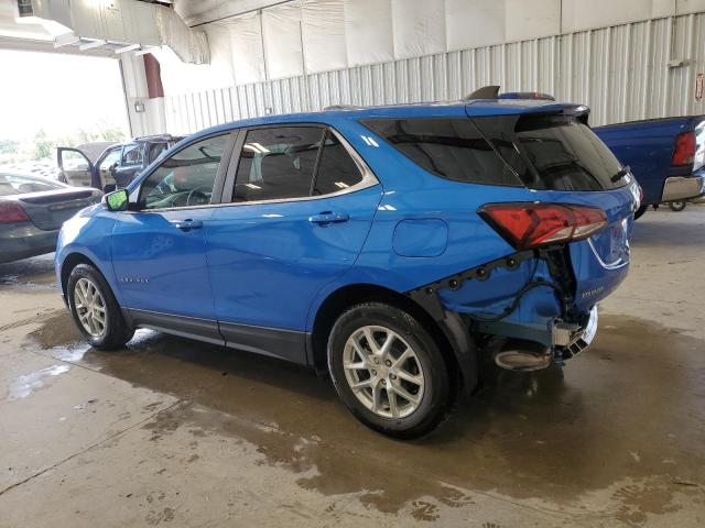 3GNAXKEG4RS106904 - 2024 CHEVROLET EQUINOX LT BLUE photo 2