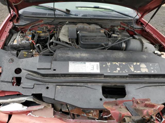 5LMFU28R01LJ21052 - 2001 LINCOLN NAVIGATOR წითელი ფოტო 12