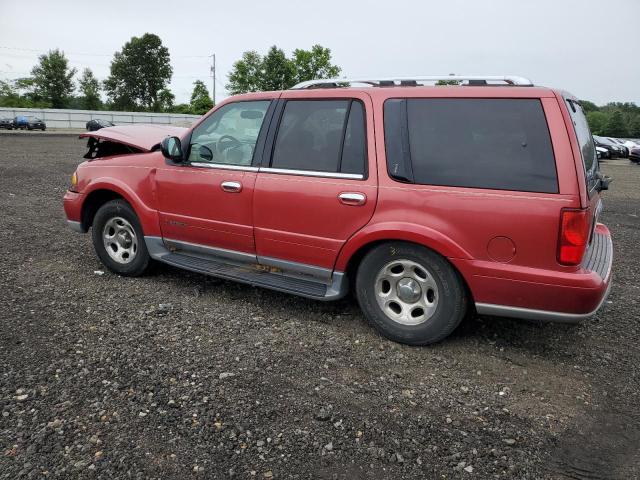 5LMFU28R01LJ21052 - 2001 LINCOLN NAVIGATOR წითელი ფოტო 2
