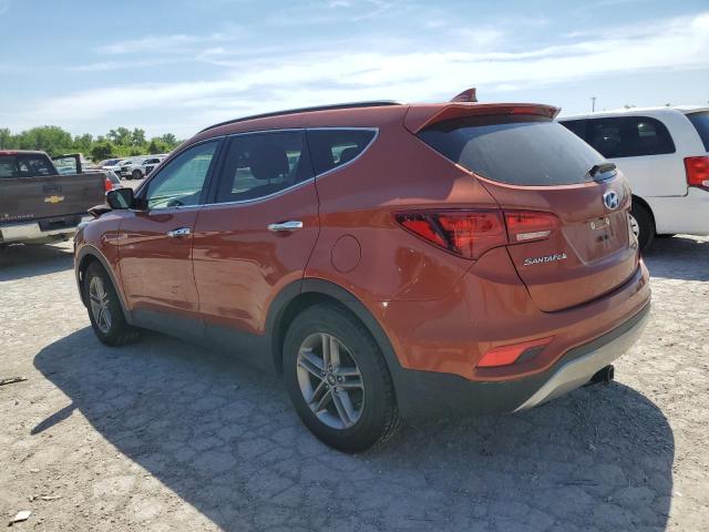 5XYZUDLB4JG520665 - 2018 HYUNDAI SANTA FE S ORANGE photo 2
