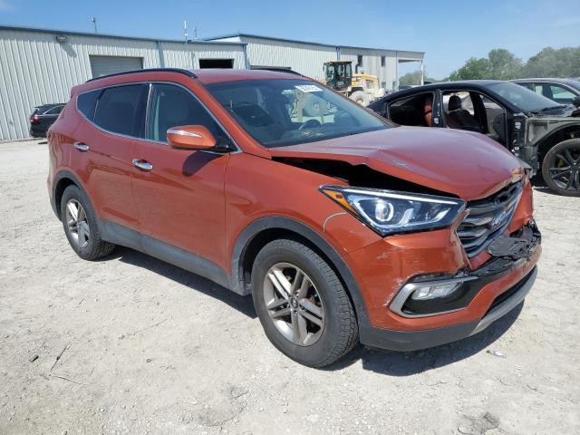 5XYZUDLB4JG520665 - 2018 HYUNDAI SANTA FE S ORANGE photo 4