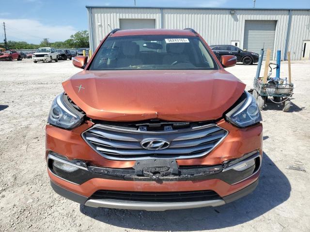 5XYZUDLB4JG520665 - 2018 HYUNDAI SANTA FE S ORANGE photo 5