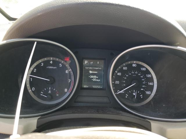 5XYZUDLB4JG520665 - 2018 HYUNDAI SANTA FE S ORANGE photo 9