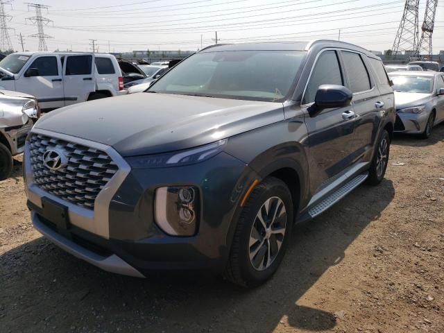 KM8R2DHE3NU368726 - 2022 HYUNDAI PALISADE SEL CHARCOAL photo 1