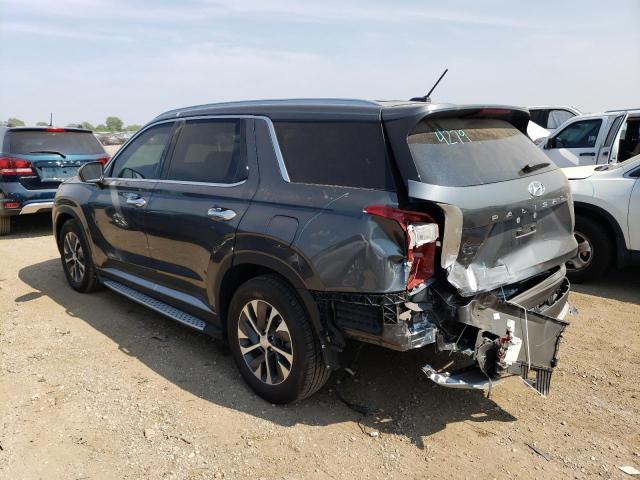 KM8R2DHE3NU368726 - 2022 HYUNDAI PALISADE SEL CHARCOAL photo 2