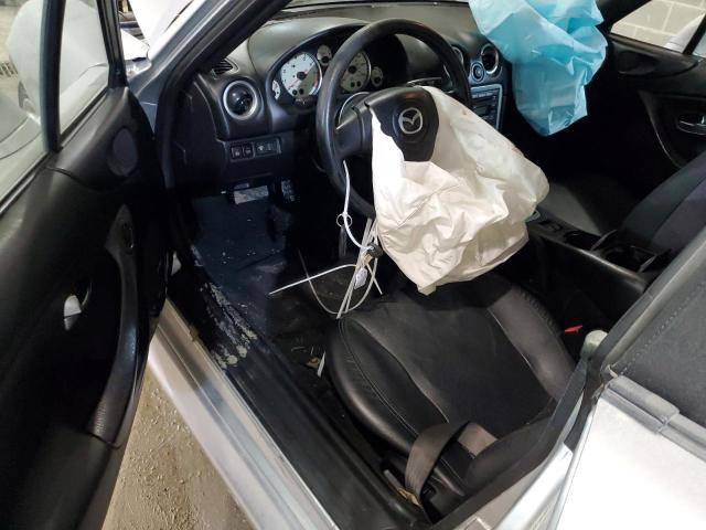 JM1NB353830309451 - 2003 MAZDA MX-5 MIATA BASE GRAY photo 8