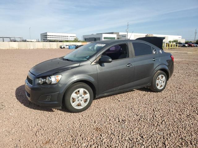 1G1JB5SH4G4133449 - 2016 CHEVROLET SONIC LS GRAY photo 1