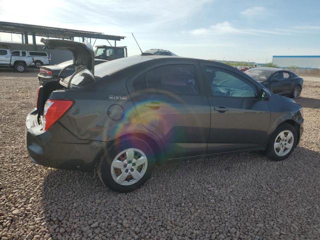 1G1JB5SH4G4133449 - 2016 CHEVROLET SONIC LS GRAY photo 3