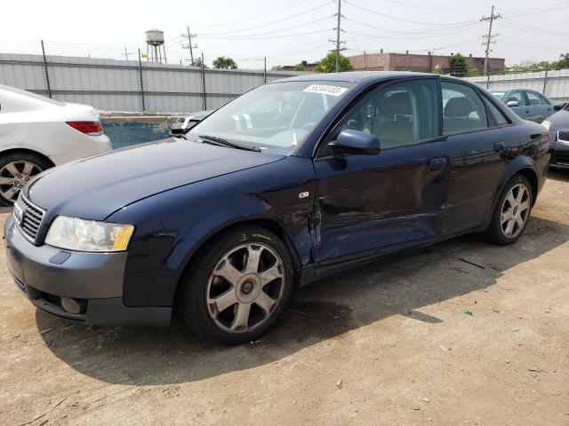 WAULC68E54A222988 - 2004 AUDI A4 1.8T QUATTRO BLUE photo 1