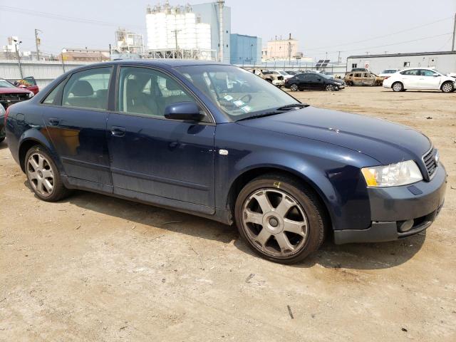 WAULC68E54A222988 - 2004 AUDI A4 1.8T QUATTRO BLUE photo 4