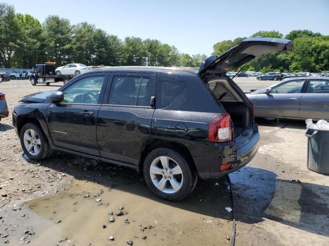 1C4NJDBB5ED809289 - 2014 JEEP COMPASS SPORT BLACK photo 2