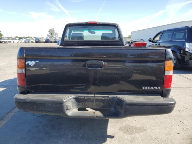 4TANL42NXTZ205043 - 1996 TOYOTA TACOMA BLACK photo 6