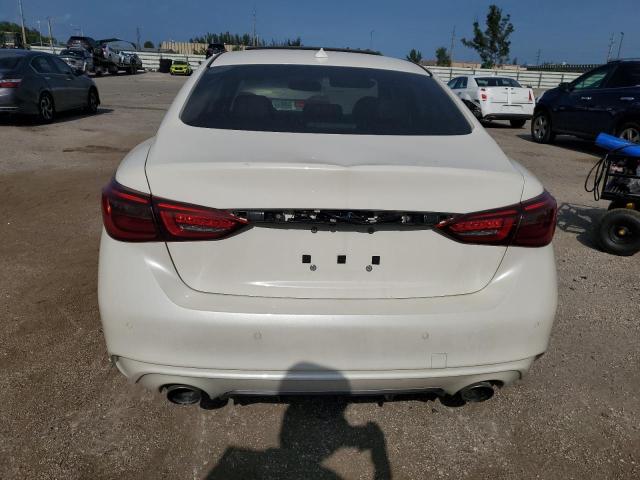 JN1EV7BP7MM707480 - 2021 INFINITI Q50 LUXE WHITE photo 6