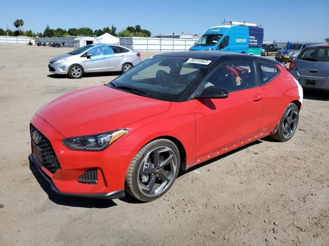 KMHTH6AB7KU007060 - 2019 HYUNDAI VELOSTER TURBO RED photo 1