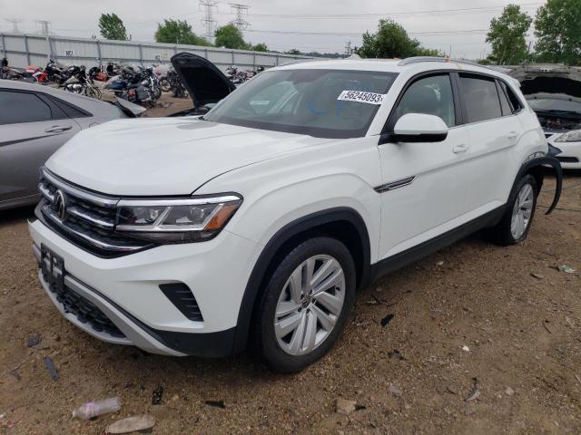 1V2KC2CA9NC228227 - 2022 VOLKSWAGEN ATLAS CROS SE WHITE photo 1