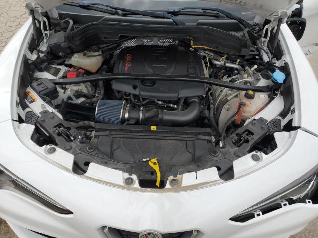 ZASFAKPN2J7B69540 - 2018 ALFA ROMEO STELVIO SPORT Weiß Foto 12