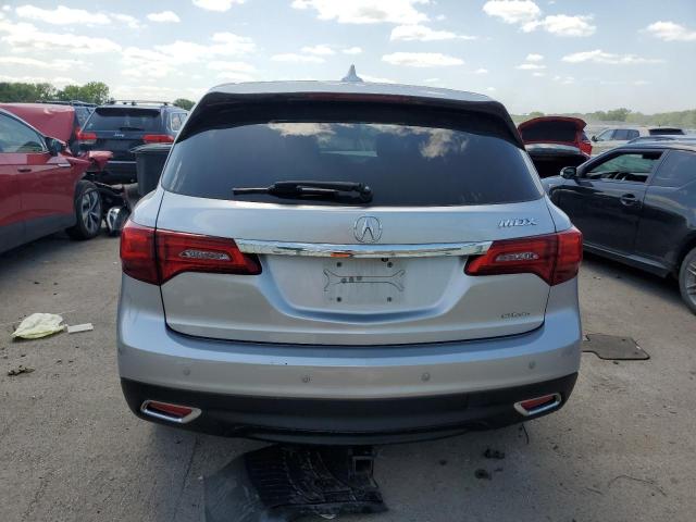 5FRYD4H49FB026904 - 2015 ACURA MDX TECHNOLOGY SILVER photo 6