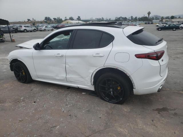ZASPAKBN5M7D10455 - 2021 ALFA ROMEO STELVIO TI WHITE photo 2
