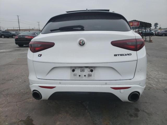 ZASPAKBN5M7D10455 - 2021 ALFA ROMEO STELVIO TI WHITE photo 6