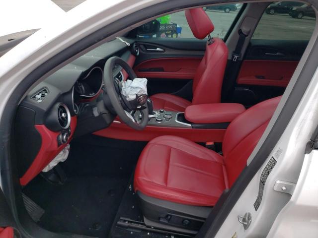 ZASPAKBN5M7D10455 - 2021 ALFA ROMEO STELVIO TI WHITE photo 7