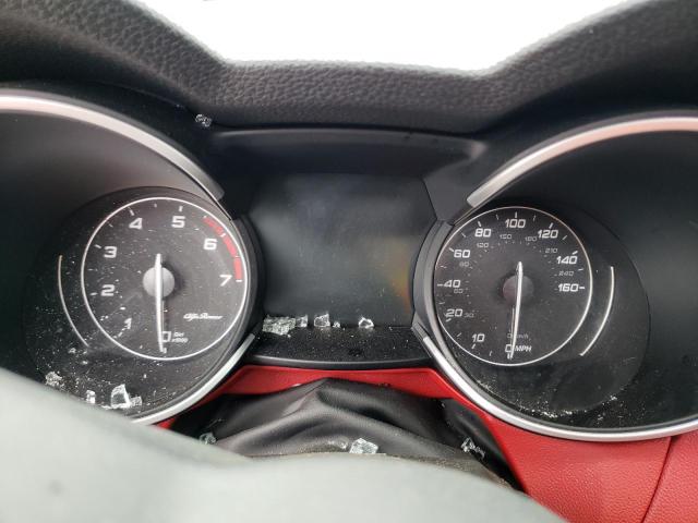 ZASPAKBN5M7D10455 - 2021 ALFA ROMEO STELVIO TI WHITE photo 9