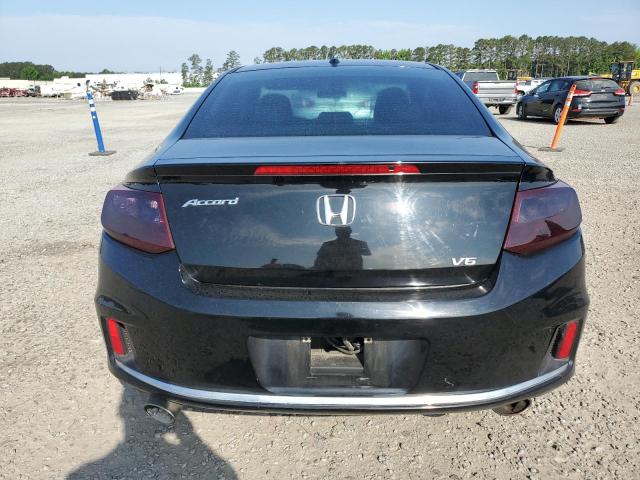 1HGCT2B86DA001707 - 2013 HONDA ACCORD EXL BLACK photo 6