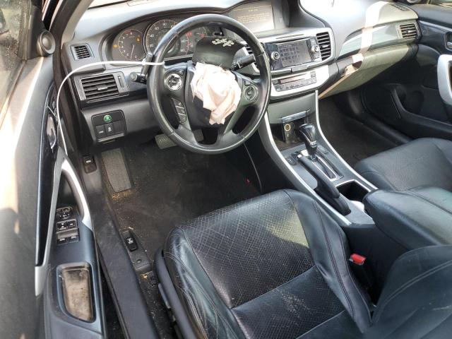 1HGCT2B86DA001707 - 2013 HONDA ACCORD EXL BLACK photo 8