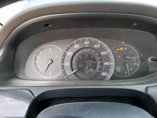 1HGCT2B86DA001707 - 2013 HONDA ACCORD EXL BLACK photo 9