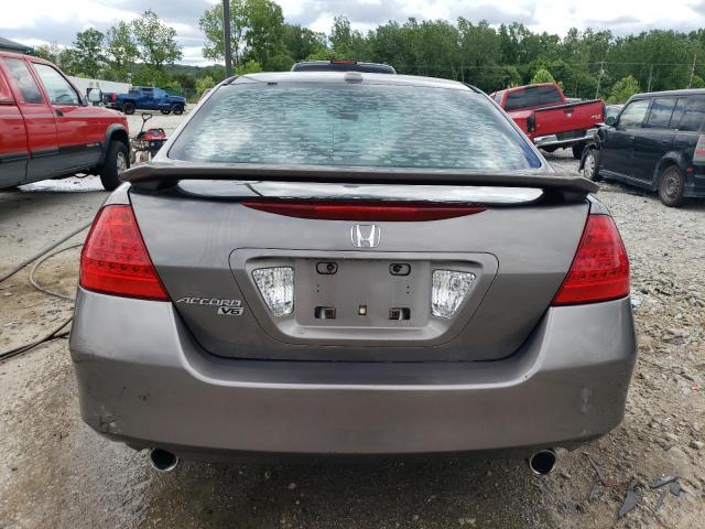 1HGCM66547A063339 - 2007 HONDA ACCORD EX GRAY photo 6