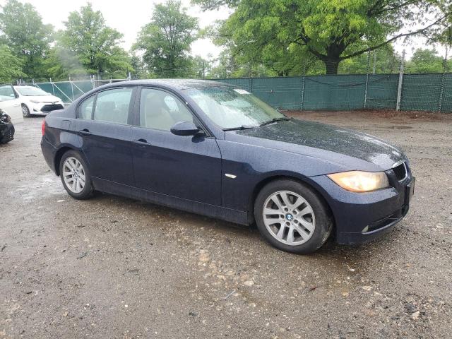 WBAVA37507NL14067 - 2007 BMW 3 SERIES I 蓝色 照片 4