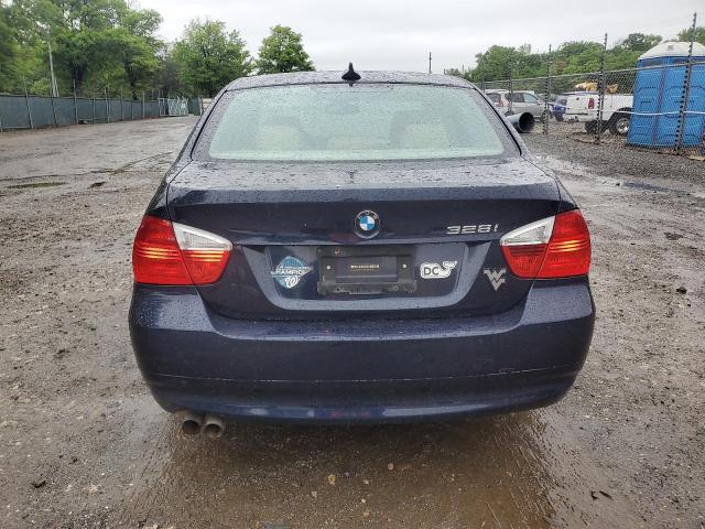 WBAVA37507NL14067 - 2007 BMW 3 SERIES I 蓝色 照片 6