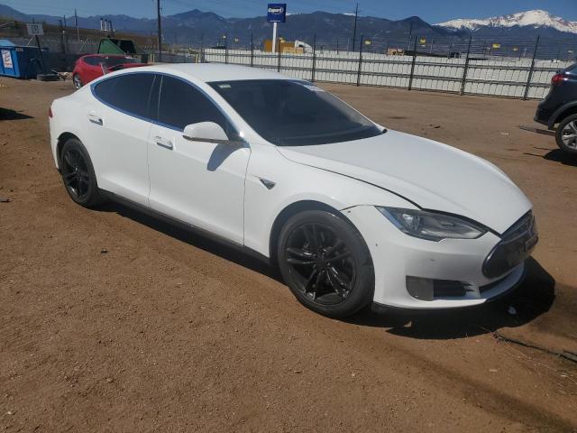 5YJSA1AG3DFP11108 - 2013 TESLA MODEL S WHITE photo 4
