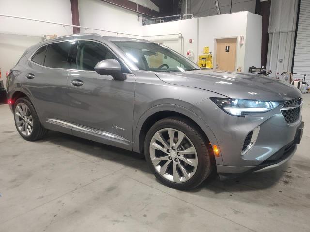LRBFZSR49MD191500 - 2021 BUICK ENVISION AVENIR GRAY photo 4