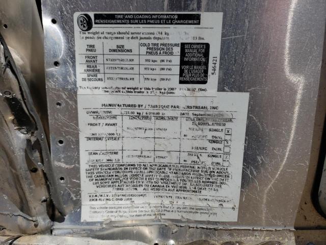 1STB9AG29KJ546421 - 2019 AIRS TRAILER TWO TONE photo 10