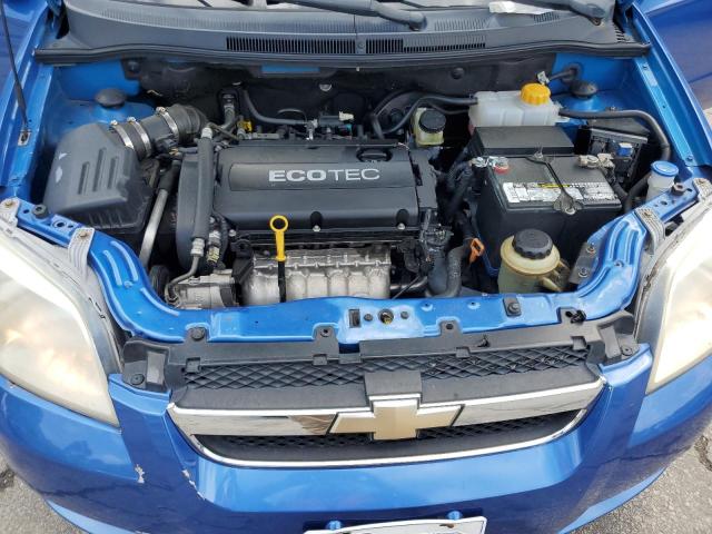 KL1TD56E29B637661 - 2009 CHEVROLET AVEO LS Mavi foto 11