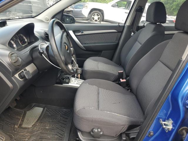 KL1TD56E29B637661 - 2009 CHEVROLET AVEO LS Mavi foto 7