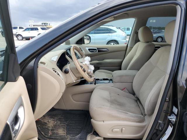 5N1AR2MNXFC617274 - 2015 NISSAN PATHFINDER S BLACK photo 7