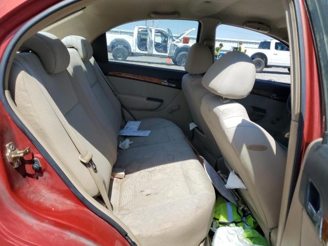 KL1TD56657B076247 - 2007 CHEVROLET AVEO BASE Qırmızı foto 10