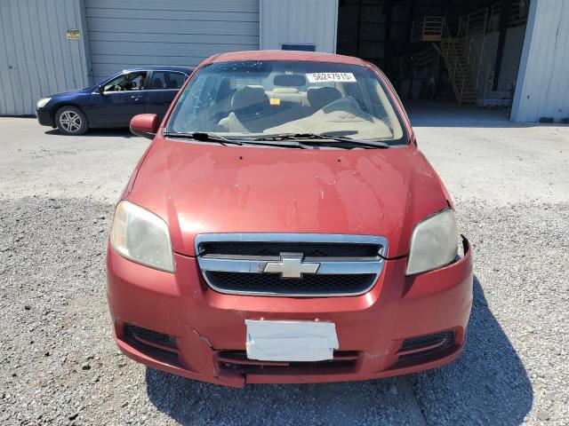 KL1TD56657B076247 - 2007 CHEVROLET AVEO BASE Qırmızı foto 5