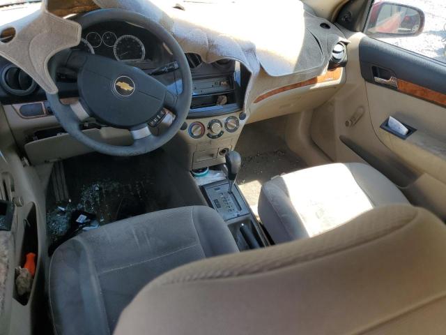 KL1TD56657B076247 - 2007 CHEVROLET AVEO BASE Qırmızı foto 8