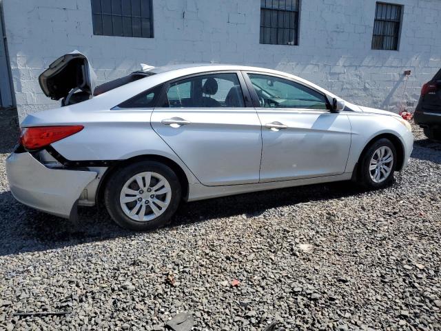 5NPEB4AC0CH428948 - 2012 HYUNDAI SONATA GLS SILVER photo 3