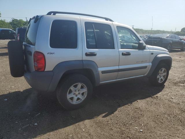 1J4GL48KX2W151067 - 2002 JEEP LIBERTY SPORT SILVER photo 3