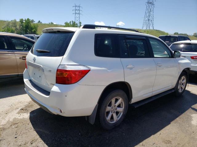 JTEES41A692140775 - 2009 TOYOTA HIGHLANDER WHITE photo 3