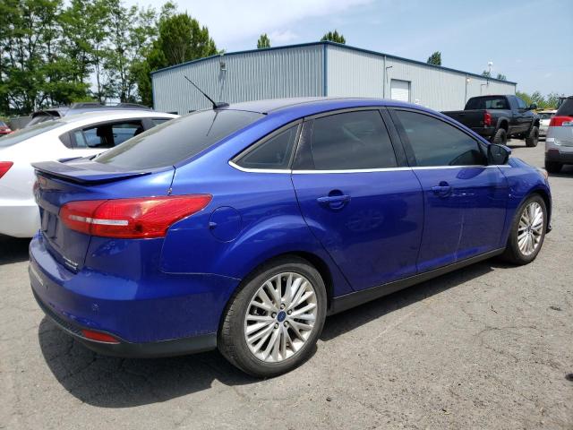 1FADP3J25FL328414 - 2015 FORD FOCUS TITANIUM BLUE photo 3