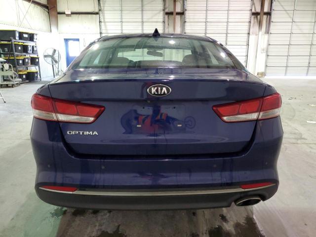 5XXGT4L33JG272335 - 2018 KIA OPTIMA LX BLUE photo 6