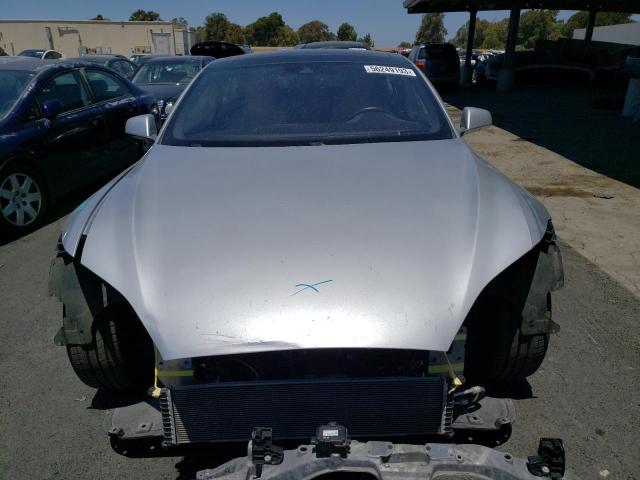 5YJSA1H15FF080706 - 2015 TESLA MODEL S 85 GRAY photo 5