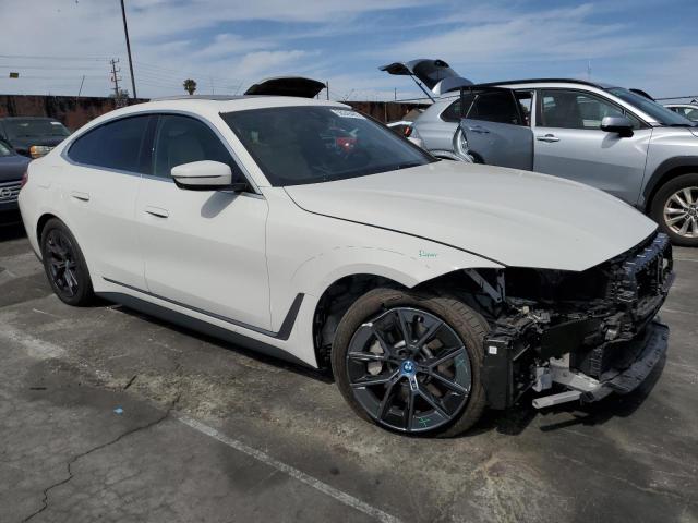 WBY43AW02RFS49446 - 2024 BMW I4 EDRIVE 35 WHITE photo 4