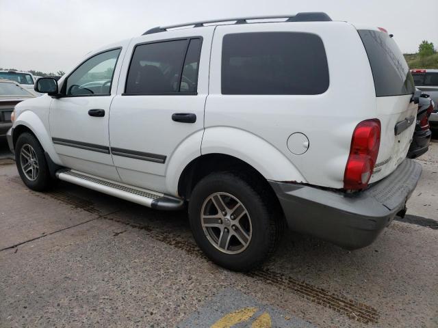 1D8HB68258F134440 - 2008 DODGE DURANGO ADVENTURER WHITE photo 2